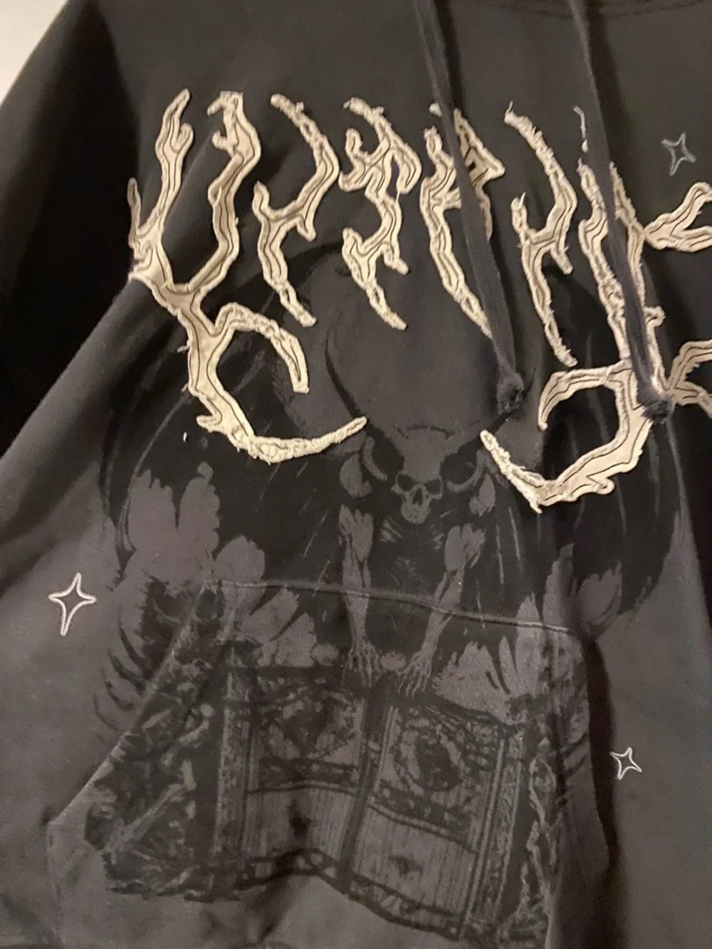 Men's VITRIOL THUNDER HOODIE (BLK) - Picture 2 of 14